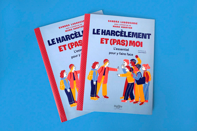 couverture du livre jeunesse Le harcèlement et (pas) moi paru chez Hygée éditions