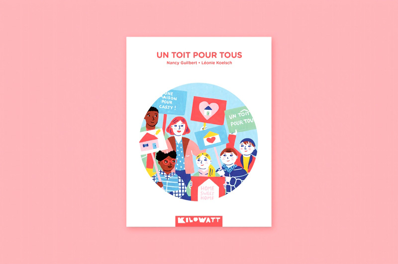 couverture du roman jeunesse Un toit pour tous paru chez Kilowatt éditions