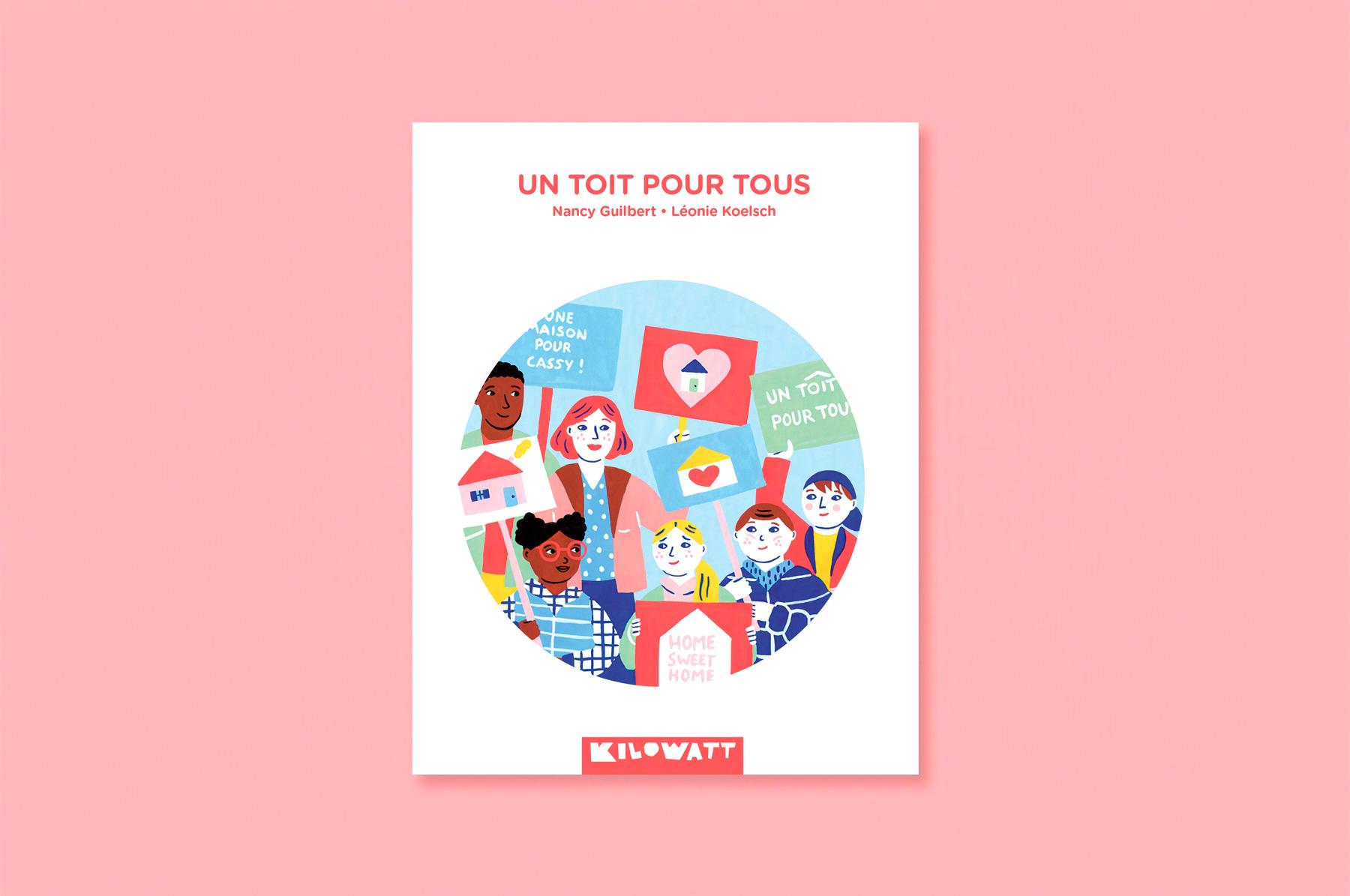 couverture du roman jeunesse Un toit pour tous paru chez les éditions Kilowatt